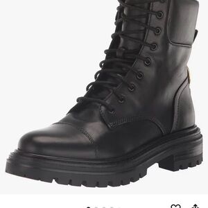 Brand New in box Sam Edelman Aleia black combat boot